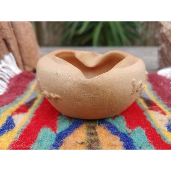 Vintage Hotel El Mirador Souvenir Terra Cotta Ashtray - Picture 7 of 16